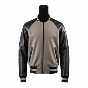 Uniforme d'équipe en laine de haute qualité à logo personnalisé vestes d'université pour hommes vente en gros de veste de baseball universitaire unie vierge - Product Image 5