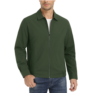 Chaqueta Cortavientos Reflectante de Poliéster Personalizada para Hombre, Chaqueta Cortavientos Impermeable Transpirable de Estilo Vintage - Product Image 2