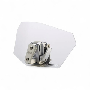Pare-brise universel transparent GIVI S180T pour moto/scooter, état neuf - Product Image 1