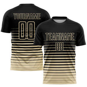เสื้อฟุตบอล OEM แบบกำหนดเอง พิมพ์ลายแบบ Sublimation ผ้าโพลีเอสเตอร์ 100% แห้งเร็ว ระบายอากาศได้ดี สำหรับผู้ใหญ่ ทุกเพศ เสื้อกีฬาทีม แบบกำหนดเองสำหรับทีม - Product Image 5