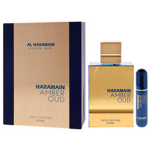 Al Haramain Bleu Edition-6.7 oz EDP Spray Unisex floreale Oud con profumo di rosa fresca ambra liquido Parfum - Product Image 4