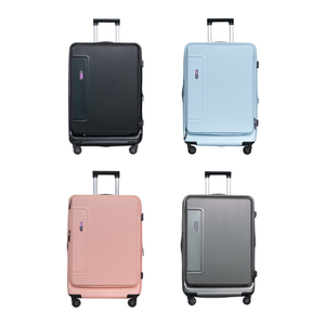 Suministros de fábrica 100% Equipaje de mano Abs Pc 8088 Cerradura de combinación de alta seguridad Maleta Equipaje Forro de poliéster Vietnam - Product Image 1