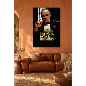 Stampa su Tela del Film <span class=keywords><strong>Il</strong></span> <span class=keywords><strong>Padrino</strong></span> con Don <span class=keywords><strong>Corleone</strong></span> - Product Image 4