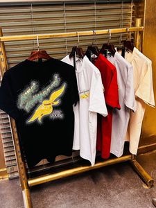 Camiseta de Manga Corta para Hombre, Tallas Grandes, de Seda/Algodón, Anti-Pilling, con Estampado Animal, Color Personalizado, Cuello Redondo, Casual, Transpirable - Product Image 5