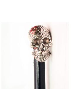 Bastones victorianos decorativos y bastones para hombres y mujeres-36 "Mango de latón de ébano marrón Bastón plegable Derby unisex - Product Image 3