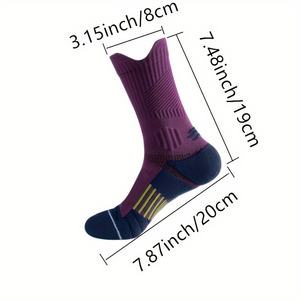 Chaussettes de sport personnalisées pour hommes et femmes, chaussettes de sport respirantes, logo imprimé, OEM ODM, prix de gros d'usine - Product Image 5