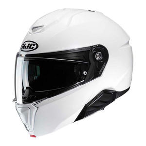 Casque modulaire HJC I91 Predator Design à visière relevable, double visière, fermeture rapide, coque en PC pour motocross et motos, état neuf - Product Image 1