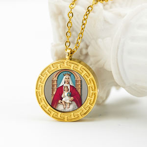 विशाल कैथोलिक हमारी महिला कुंवारी, कॉर्मोटो हार की महिला कुंवारी डी कोरोमोटो छवि विनीला हार उपहार - Product Image 4