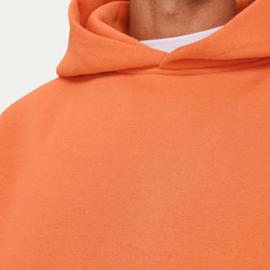 Sudadera Extra Grande de Invierno 100% Algodón, Felpa Francesa, Serigrafía y Bordado, Tinte Liso, Diseño Sólido, Ecológica - Product Image 5