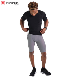 Short Tudo Vale Vente en gros Ceinture de soutien élastique en polyester Bande de nylon à l'entrejambe Short Tudo de couleur noire avec impression par sublimation - Product Image 4