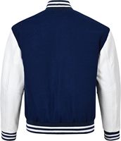 Veste universitaire en chenille brodée avec des lettres, à manches longues, colorée, personnalisée OEM, pour hommes