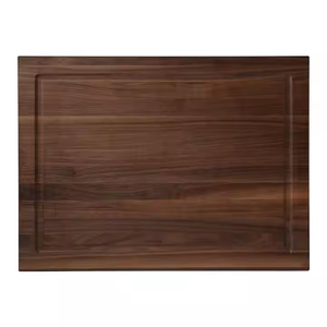 Tabla de Cortar Cuadrada de Madera de Nogal Maciza de 3.5 cm de Grosor, Personalizada, Sostenible, Apta para Lavavajillas, Modelo SH-1521 por Saniya Handicraft - Product Image 4