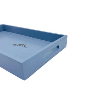 2023 bandeja de servicio de madera redonda hecha a mano Natural restaurante personalizado para placa de cargador para platos de comida fiestas suministradas por Viet - Product Image 4