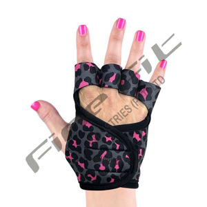 Léger sur mesure en cuir demi-doigt Gym gants d'haltérophilie hommes femmes Fitness entraînement forte adhérence respirant entraînement - Product Image 2