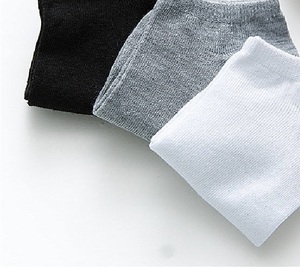 Gran oferta Unisex Color sólido tubo corto calcetines transpirables ropa No Show hombres tripulación tobillo Casual Nylon conjunto de diferentes colores - Product Image 5