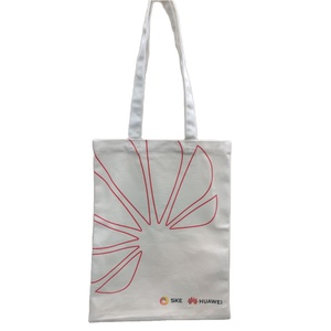 Bolsa de mano ecológica impresa personalizada, lona de algodón reutilizable con asas para compras de supermercado, embalaje de regalo, proveedor a granel al por mayor - Product Image 3