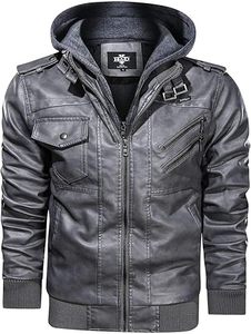 Chaqueta Deportiva Hedus para Hombre, Ligera, Aislante, Impermeable, con Capucha, Estilo Varsity, Plegable, para Nieve, Esquí, Senderismo y Viajes - Product Image 3