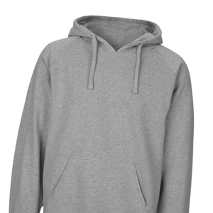 Sudadera con capucha gris claro para hombres y mujeres Top nuevo 100% algodón polar suave Unisex con cálido invierno Casual Streetwear Top con capucha - Product Image 2