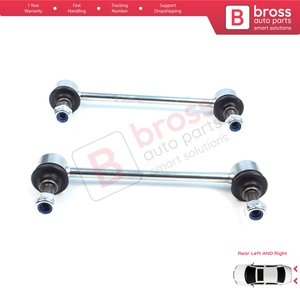 BSP1271-1 Juego de 2 barras estabilizadoras traseras para i30 MK1 FD Elantra MK4 HD Ceed 1 2 ED JD 555301H000 - Product Image 5