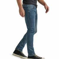 Jeans de Mezclilla Casuales de Cintura Media para Hombre, Estilo Urbano, Elásticos, para Invierno