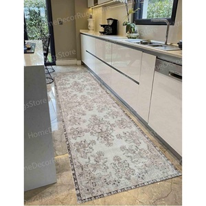 Tapis imprimé au design vintage, marron, personnalisé, bureau, turc, tapis doux non tissé - Product Image 5