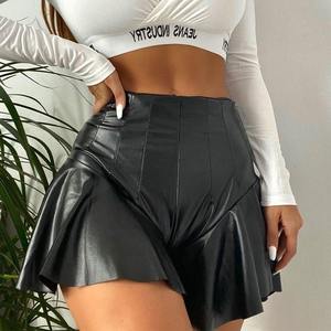 Offres Spéciales femmes solide taille haute Yoga Shorts respirant léger Fitness Gym course vêtements de sport Leggings - Product Image 2