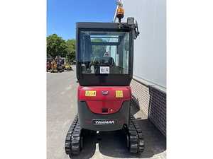 Mini excavadora Yanmar SV22, excavadora hidráulica compacta de 2,2 toneladas, excavadora de orugas oscilante de cola cero para paisajismo de construcción - Product Image 2