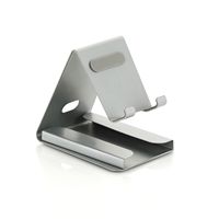 Multifunktionaler Tragbarer Metall-Schlüsselanhänger mit Rückenclip für Schreibtisch/Bett, Faltbares Design, Olivia International Marken-Werbegeschenke
