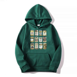 Sweat à capuche surdimensionné respirant en coton 100% de haute qualité, lavage à l'acide, impression de logo personnalisée, pour hommes - Product Image 3