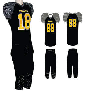 Uniforme de sport pour hommes Ensembles d'uniformes de football américain pour les jeunes Uniforme de football américain sur mesure - Product Image 3