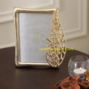 Silver Photo <b>Frame</b> with Leaf Branch Design <b>4x6</b> Inch Elegant Decorative Tabletop <b>Frame</b> for Home & Office Decor Gift Photo Holder - Product Image 4