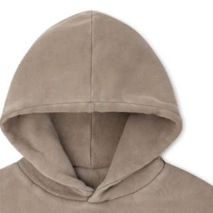 Sweat à capuche en tissu polaire 80 coton 20 polyester grande taille sweats à capuche pour hommes sweats à capuche personnalisés pour hommes avec logo - Product Image 5