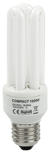 Lampada a Risparmio Energetico 3 Tubi E14 Luce Calda 11 W - Product Image 1