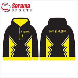 เสื้อฮู้ดพิมพ์ลายแบบมีฮู้ดผ้าฟอกฟอกสังเคราะห์มีฮู้ดโพลีเอสเตอร์สำหรับการระเหิด - Product Image 4
