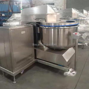 200L thép không gỉ mới xoắn ốc bột Máy trộn cho bánh mì bánh pizza với tốc độ điều chỉnh và năng suất cao - Product Image 5