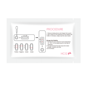 One Step Urine Early <strong>HCG</strong> Pregnancy <strong>Test</strong> Rapid Diagnostic <strong>Test</strong> Kit Home <strong>Use</strong> Manual CE Certified - Product Image 2