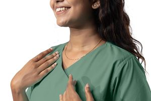 ANNO Classic Outdoor Surgical Medical Nurse Scrub <b>Sets</b> Cleanroom Uniform For Doctor Hospital Wear Customized Wear Custom <b>Colours</b> - Product Image 4
