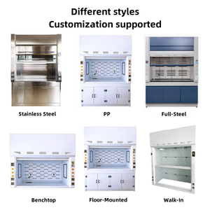 <span class=keywords><strong>Hotte</strong></span> à fumées en PP de 1800 mm avec enceinte supérieure résistante aux produits chimiques - Product Image 6