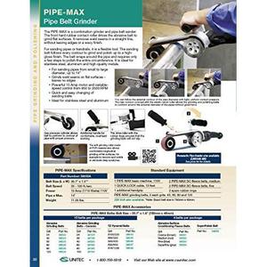 Kit de Amoladora de Tubos Eléctrica PIPE-MAX de 15 Amperios, Velocidad Variable, 11.25 Libras, para Tubos y Pasamanos - Product Image 1