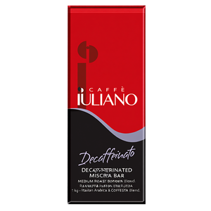Caffè Iuliano Decaffeinato <span class=keywords><strong>Miscela</strong></span> Bar Tostatura Media in Grani 1kg - <span class=keywords><strong>Miscela</strong></span> Italiana di Arabica e Robusta - Product Image 3