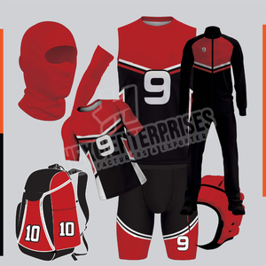 Combo Deal 2025 7v7 Uniforme Varsity Jacket Survêtement Sac de sport Gants à bas prix Logo personnalisé 7 v 7 Uniforme Service OEM - Product Image 5