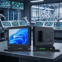 PC industriel à écran tactile capacitif, 4G LTE, avec emplacement SIM, GPS, boîtier métallique robuste sans ventilateur, à cadre fin, de 10,1 à 21,5 pouces, en vente chaude
