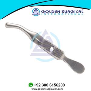 Abrazadera OEM Blalock curvada, longitud total 60mm, longitud efectiva de la mordaza 25mm, dentados laterales completos tipo mordaza - Product Image 2