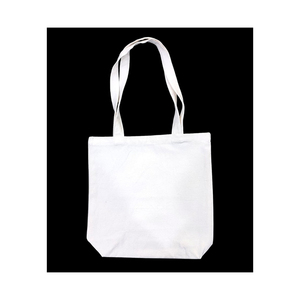 Bolsa de compras de algodón impresa duradera con asa suave Bolsa ecológica para uso diario, regalos, comestibles y más - Product Image 2
