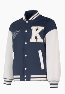 Veste de baseball légère pour hommes en haute conception de blocs de couleurs GSM avec logo personnalisable Produit de meilleure qualité pour hommes - Product Image 3