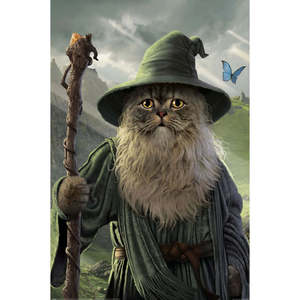 Catdalf Paper <b>Poster</b> for Wall Decor - Product Image 1