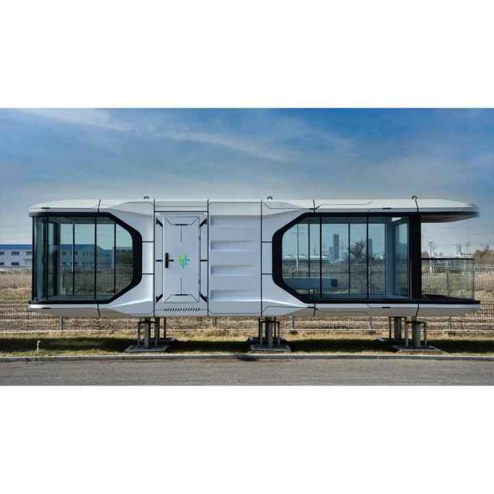 Customizable Modern Luxury Hotel Style Tiny House Prefabricated Space Capsule Mobile Home for Villa Office Building Waterproof