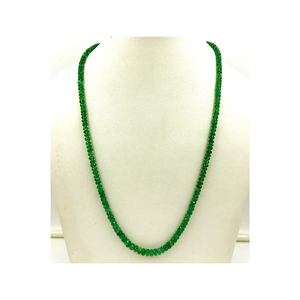 Natural Beautiful Emerald Faceted Beads <b>String</b> Premium Quality Green Gemstone Beads for Jewelry Making Wholesale Price For Stone - Product Image 1