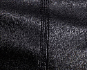 Veste en cuir de peau de vache pour hommes la plus vendue matière fraîche imprimée sur mesure avec col montant dernière conception à bas prix - Product Image 6