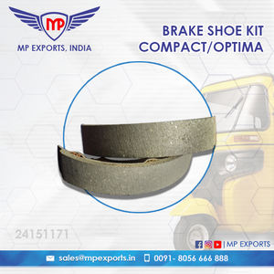 Spare Parts for Bajaj Optima / Compact Tuk Tuk <b>Brake</b> <b>Shoe</b> Kit - Product Image 2